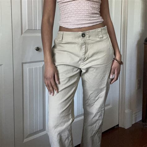 Women's Tan Trousers | Depop