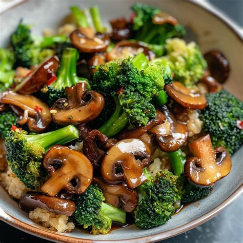 Amazing Broccoli and Mushrooms Stir Fry for Delicious Meals