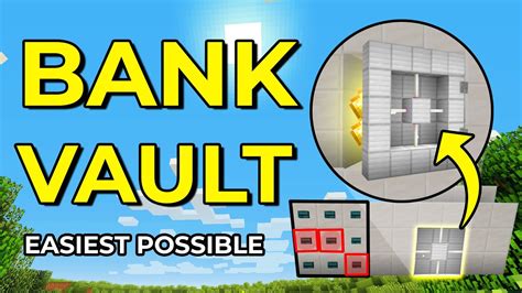 Image result for Minecraft Bank Vault Build Tutorial