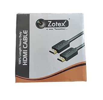 Zotex HDMI Cable 100% Length Heavy Duty 5mtr : Amazon.in: Electronics