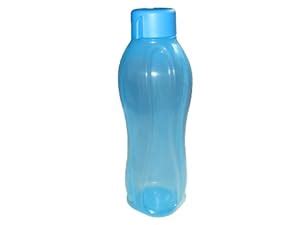 Tupperware Plastic Ecoeasyl Eco-Friendly Water Bottle Blue Eco Cuboid 1 ...