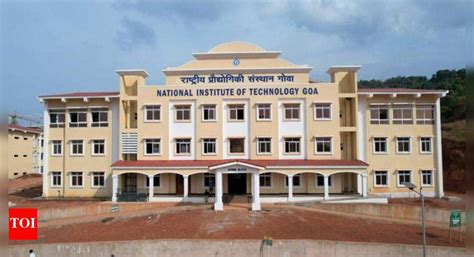 NIT Goa to adopt, mentor 50 govt school students | Goa News - Times of ...