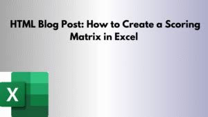 Image result for Scoring Matrix Template Excel