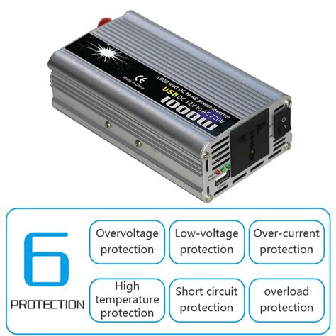 Power Inverter Vehicle Power Converter Universal Modified– UNIQKART