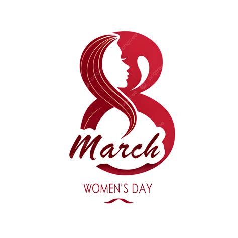 Happy Womens Day 8th March 8 Beautiful Typography, Happy Womens Day, 8 ...