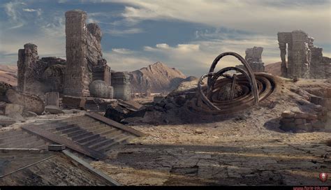 Image result for Alien Civilization Matte Painting