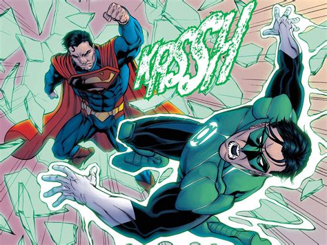 Green Lantern Vs Superman Prime