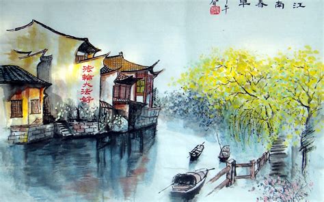 Chinese Painting Desktop Wallpapers - Wallpaper Cave