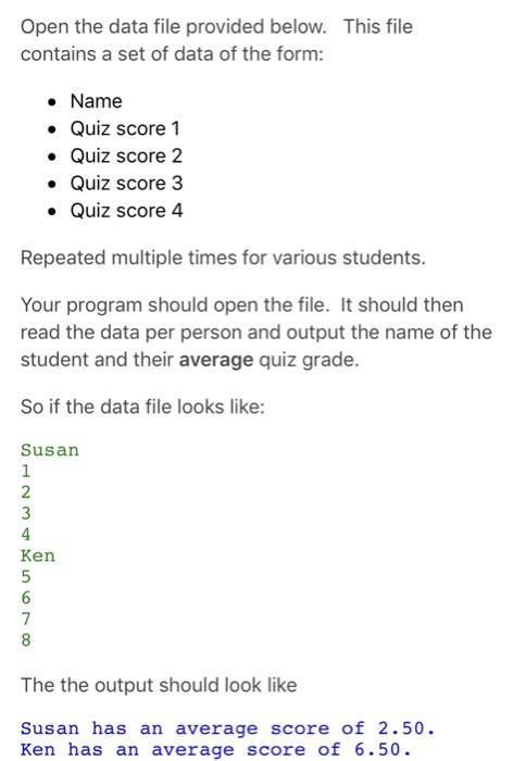 Open Data File Examples 的图像结果