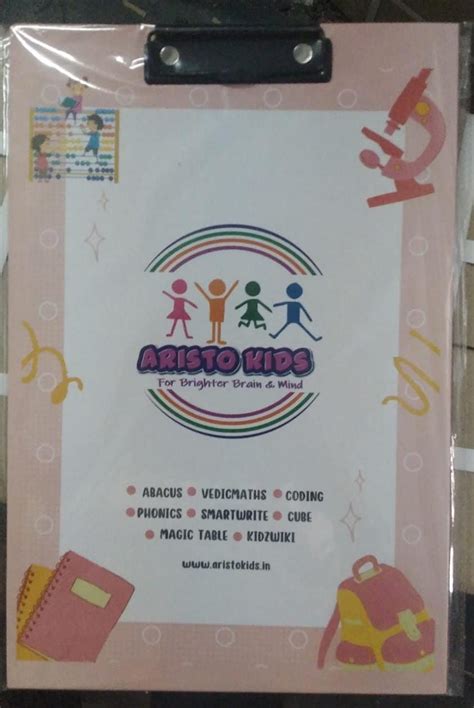 Clip Board (Writing Pad) - Online Ordering @ Aristo Kids