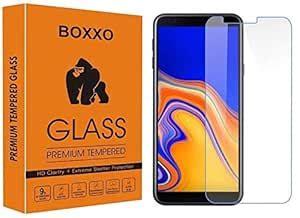 BOXXO Premium Tempered Glass Screen Protector for Samsung Galaxy J6 ...