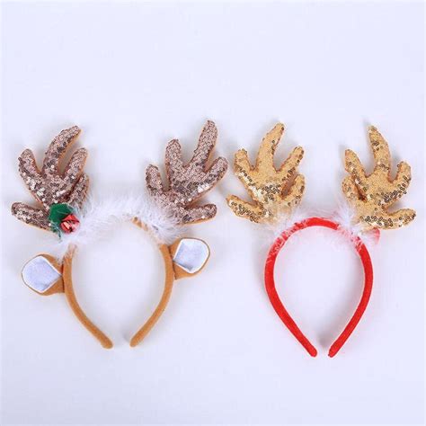 Buy WholeSaleStuff Novelty Reindeer Antler Headband for Christmas ...