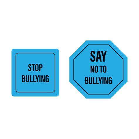 No Bullying Sign