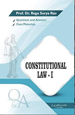 Buy Constitutional Law - I (Questions and Answers) Book Online at Low ...