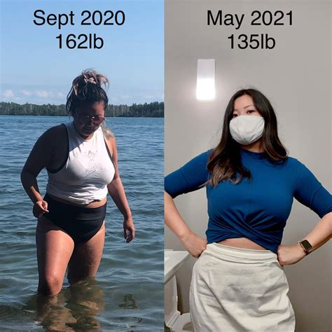 F/31/5’2 [162lbs > 135lbs = -27lbs] finally a “normal BMI” since I can ...