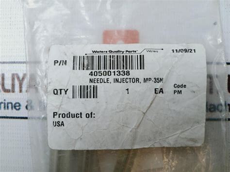 Waters 405001338 Needle & Seal Replacing Kit – Aeliya Marine