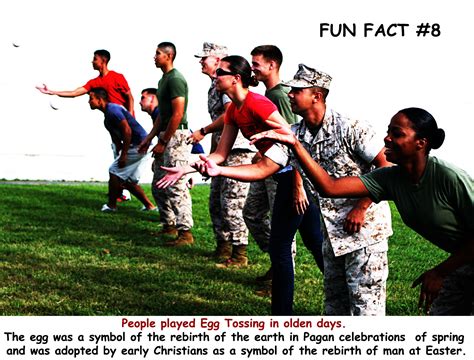 A festival of ‘egg-throwing’ was held in church in olden times. The ...