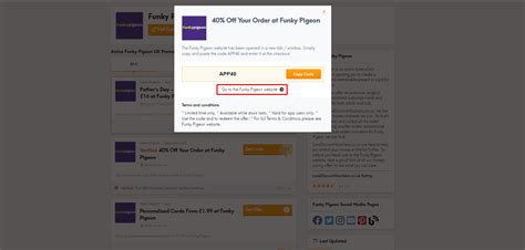 Image result for Funky Pigeon Discount Code