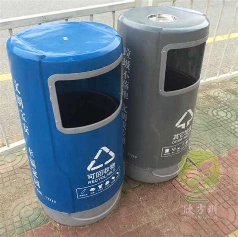 户外环卫玻璃钢分类垃圾桶-环卫垃圾桶网