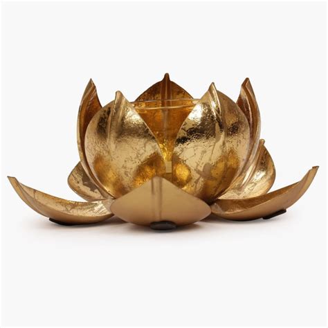 Buy Majestic Lotus Tealight Holder from Home Centre at just INR 449.0