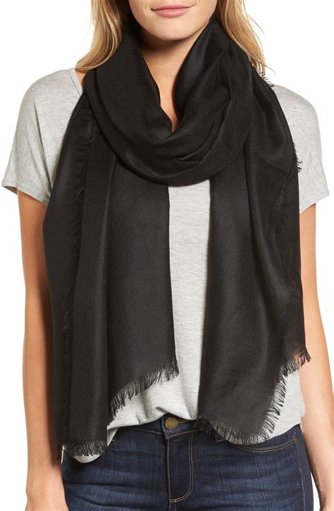 Sale > black cashmere scarf womens > in stock