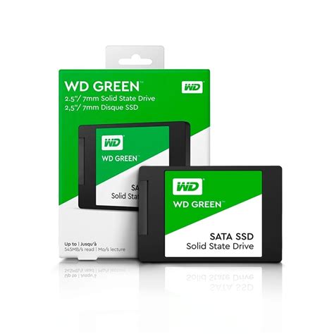 Ssd. 1Tb WD Green Sata 3 545mb/s Leitura - 430mb/s Gravacao WDS100T2G0A ...