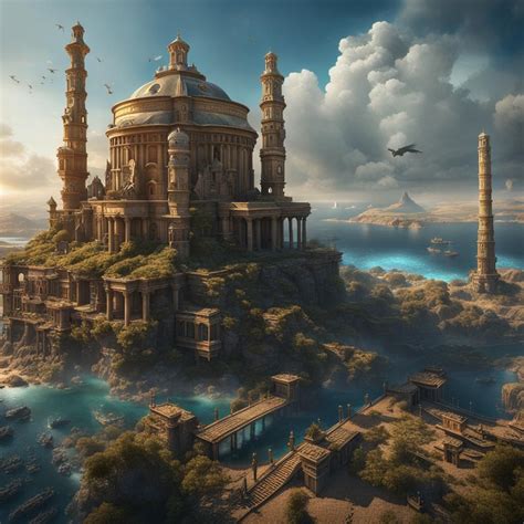 The Pharos of Alexandria - AI Generated Artwork - NightCafe Creator