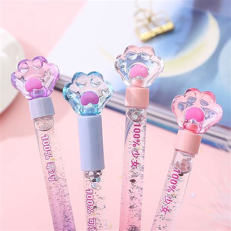 Cute Lighting Cat Claw Gel Pen Glitter Sequins Pens for - Etsy Australia