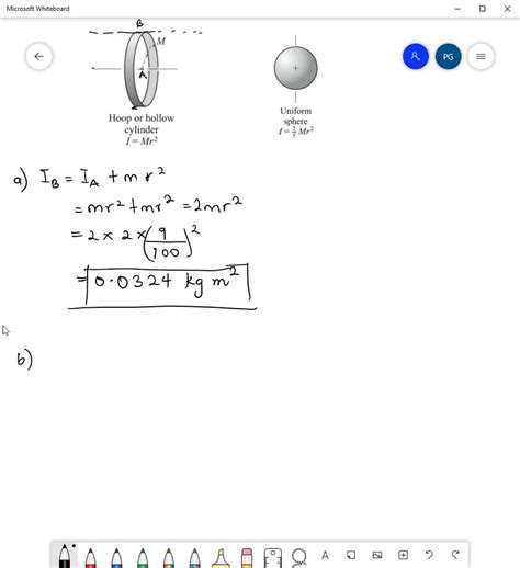 ⏩SOLVED:Determine the moment of inertia (a) of a vertical thin hoop ...