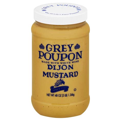 Grey Poupon Classic Dijon Mustard 6 Case 48 Ounce - Walmart.com
