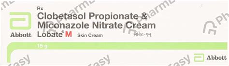 Lobate M Tube Of 15gm Cream: Uses, Side Effects, Price & Dosage | PharmEasy