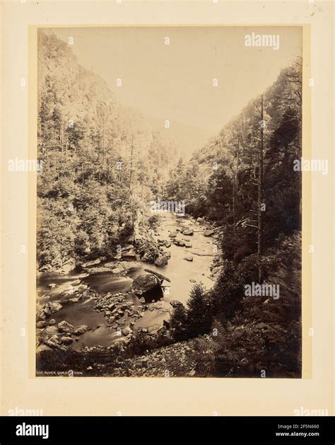 Doe River Gorge, Tennessee. John K. Hillers (American, 1843 - 1925 ...