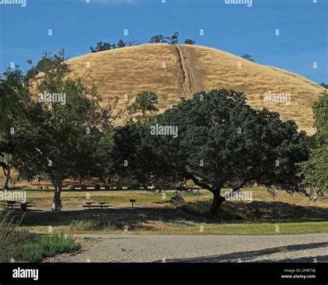 Lake Del Valle Regional Park picnic area in Livermore, California Stock ...