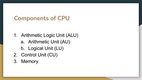 Working of a Computer 的图像结果