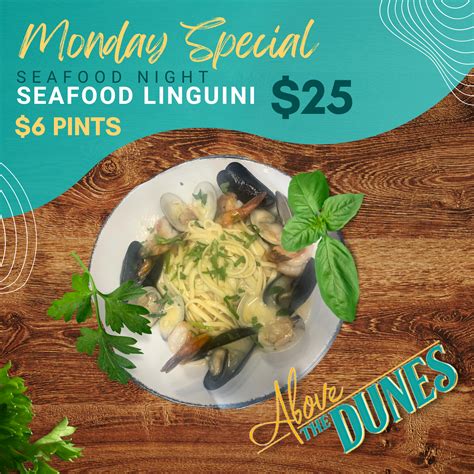 Above The Dunes Monday Seafood Night - Rehoboth Beach - Dewey Beach ...