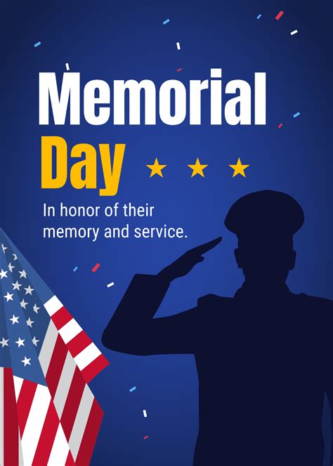 Free Memorial Day Messages for Church Signs Template to Edit Online