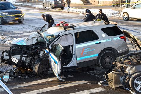 Police Cars Crash