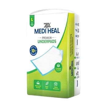 OTICA ZP Medi Heal Premium Disposable Underpads – Super Absorbent, Leak ...