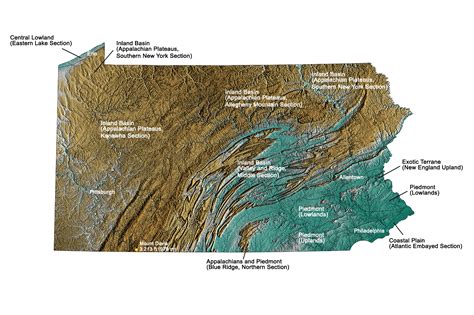 Geologic and Topographic Maps of the Northeastern United States — Earth ...