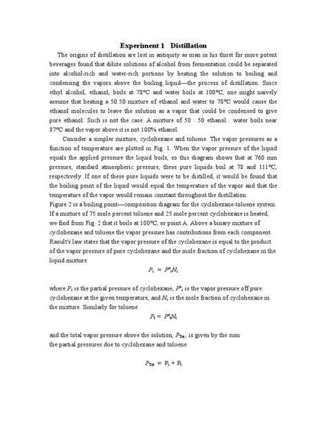 Image result for Distillation Experiment