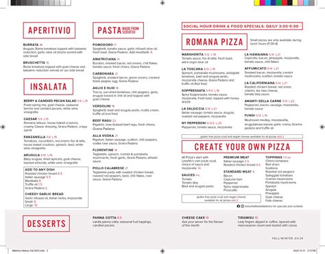 Image result for Opera Waterloo Menu