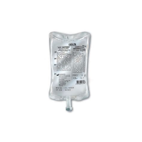 Solution saline stérile - 500ml - HDO Hightech Dentaire Orléanais