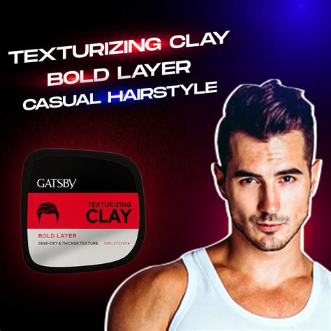 Buy Gatsby Texturizing Clay - Bold Layer - 73g Online in India at ...