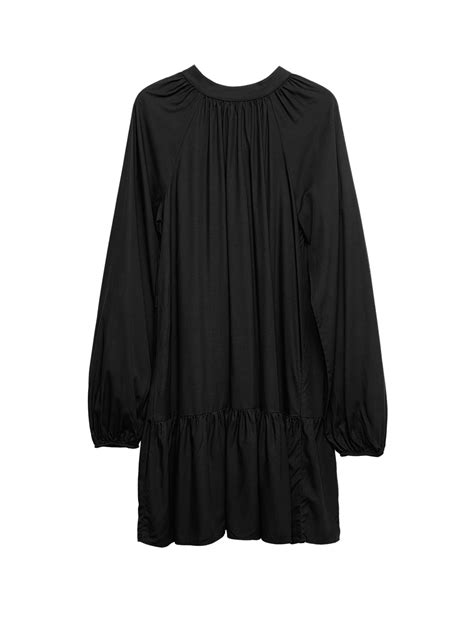 Buy Funnel Neck Mini Smock Dress at Marks & Spencer