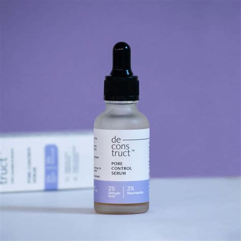 Buy DECONSTRUCT PORE CONTROL SERUM - 2% SALICYLIC ACID + 3% NIACIMIDE ...