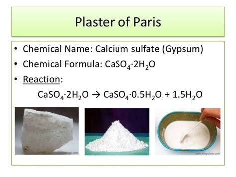Plaster of Paris should be stored in a moisture-proof container ...