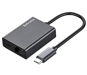Snlrntin USB C to RJ45 Network Adapter for Google TV, Chromecast ...
