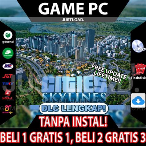 Jual CITIES SKYLINES DELUXE EDITION PC GAME PC KOMPUTER LAPTOP GAMING ...