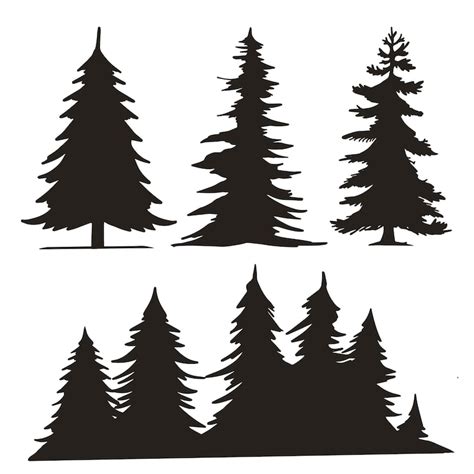 Images de Silhouette Sapin – Téléchargement gratuit sur Freepik