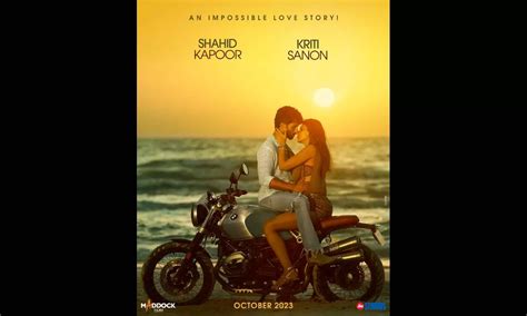 Shahid Kapoor, Kriti Sanon's untitled movie to release in October 2023